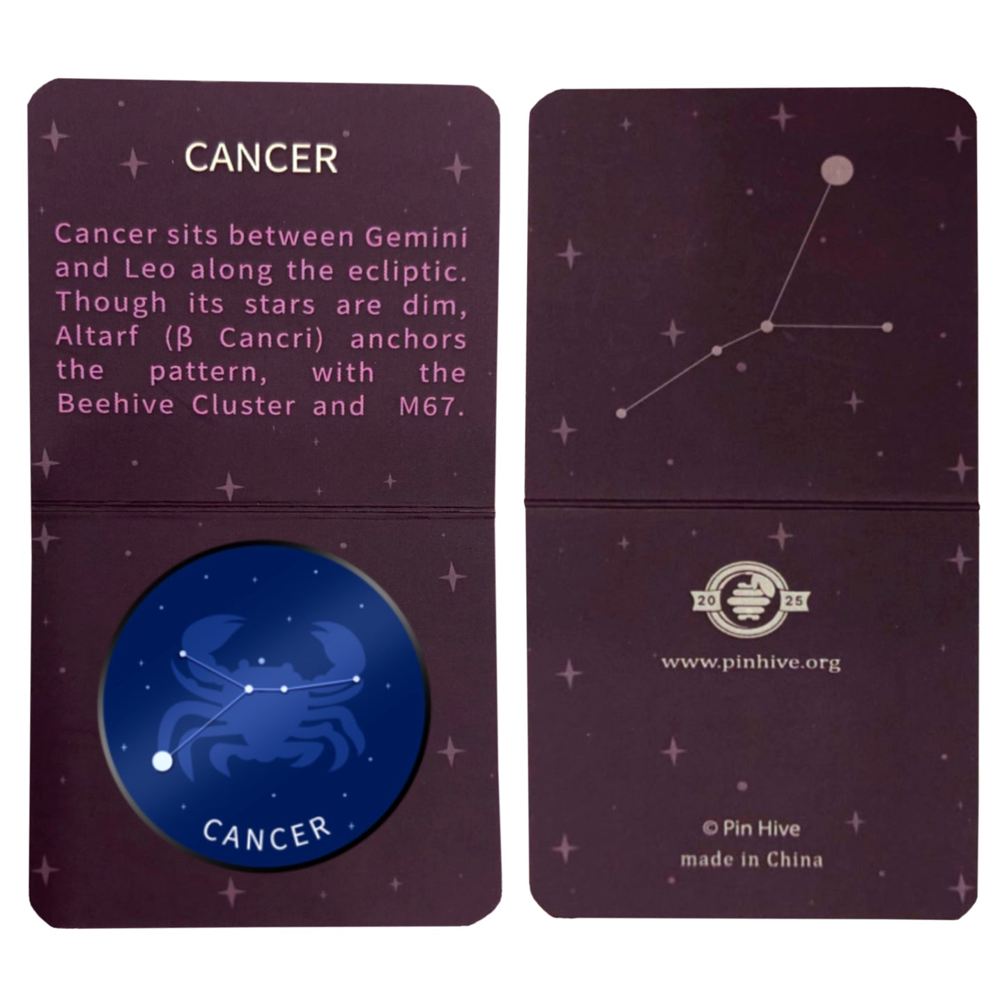 Night Time Constellation Series - 2 Pin Mystery Box