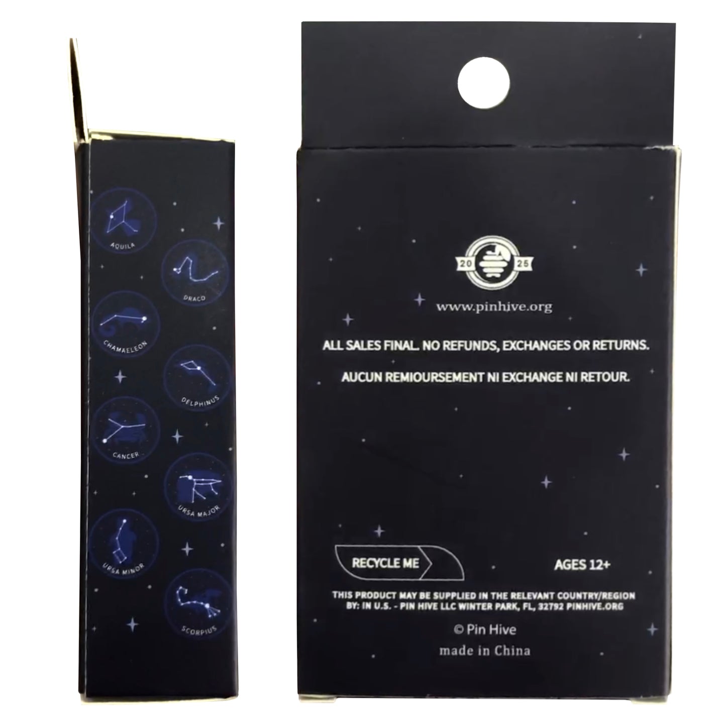 Night Time Constellation Series - 2 Pin Mystery Box