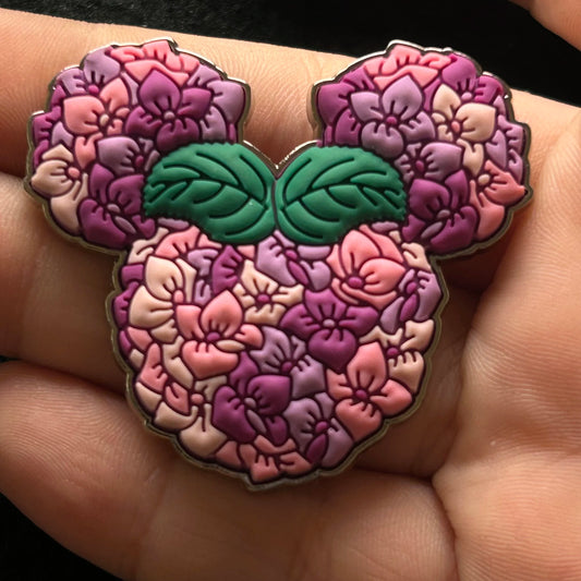 2024 - 3D - Flowers - Mickey Icon - Disney Pin