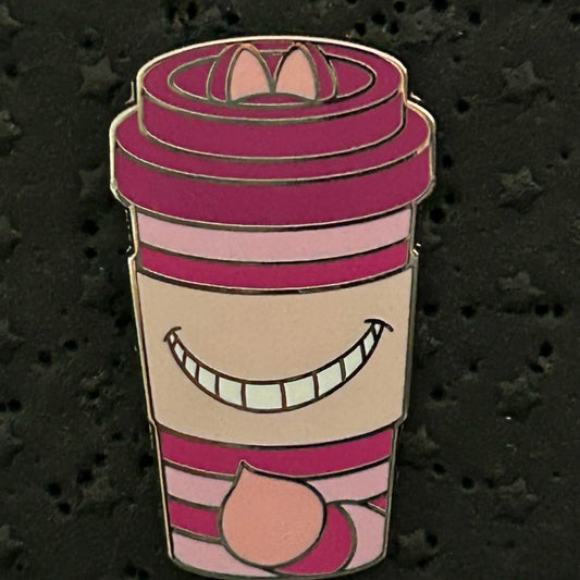 2021 - Cheshire Cat - Coffee Cup - Mystery Pin