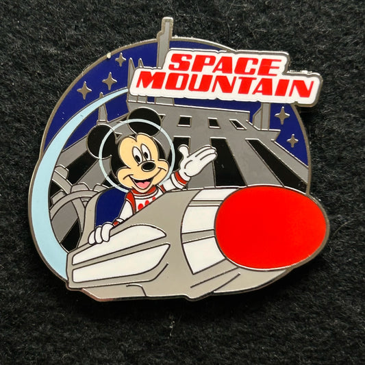 2024 - Mickey Mouse - Space Mountain - Magic Kingdom - Disney Pin