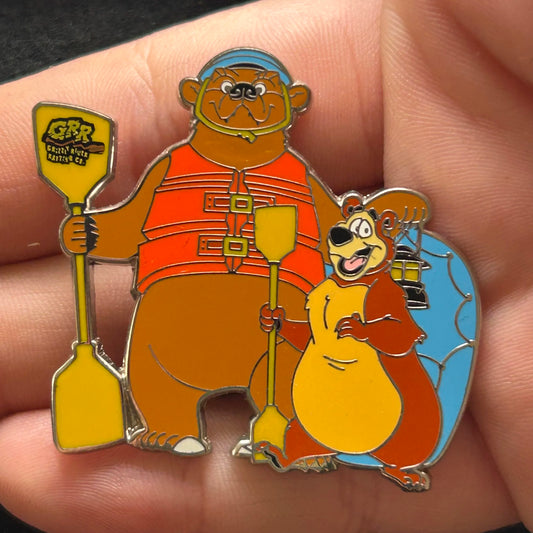 2023 - Grizzly River Run - Humphrey and Bear Statue - DLR - Disney Pin