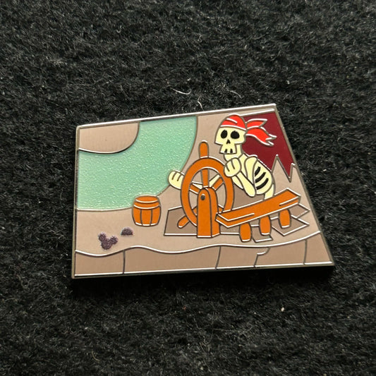2025 - Skeleton - Pirates of Caribbean - LE 525 - WDW - Attractions - Disney Pin