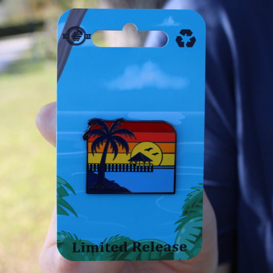 Sunset at the Ocean - Florida Keys Pin