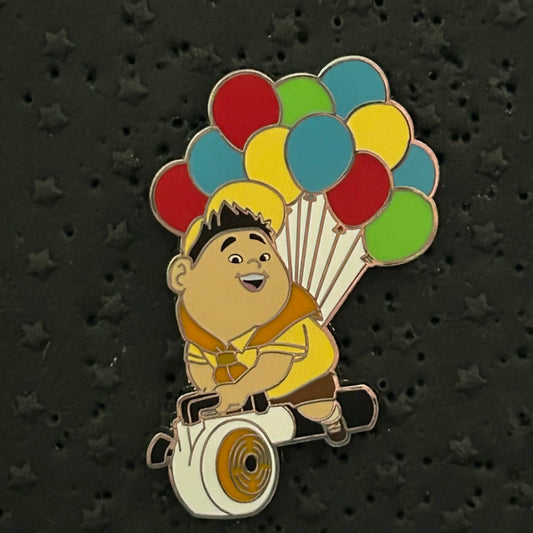 2024 - Russel - Riding Leaf Blower With Balloons - Up - Disney Pin