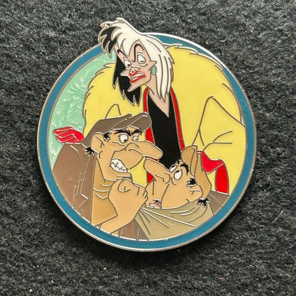2025 - Cruella De Vil and Jasper and Horace Badun - Villain Series - Disney Pin