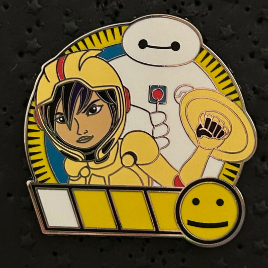 2024 - Baymax and Gogo Tomago - Big Hero 6 - Levels - Mystery Pin