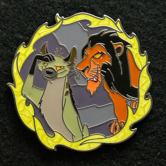 2025 - Banzai and Scar - Lion King - Villains Series - Disney Pin