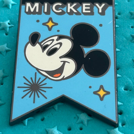 2023 Mickey Mouse banner pin