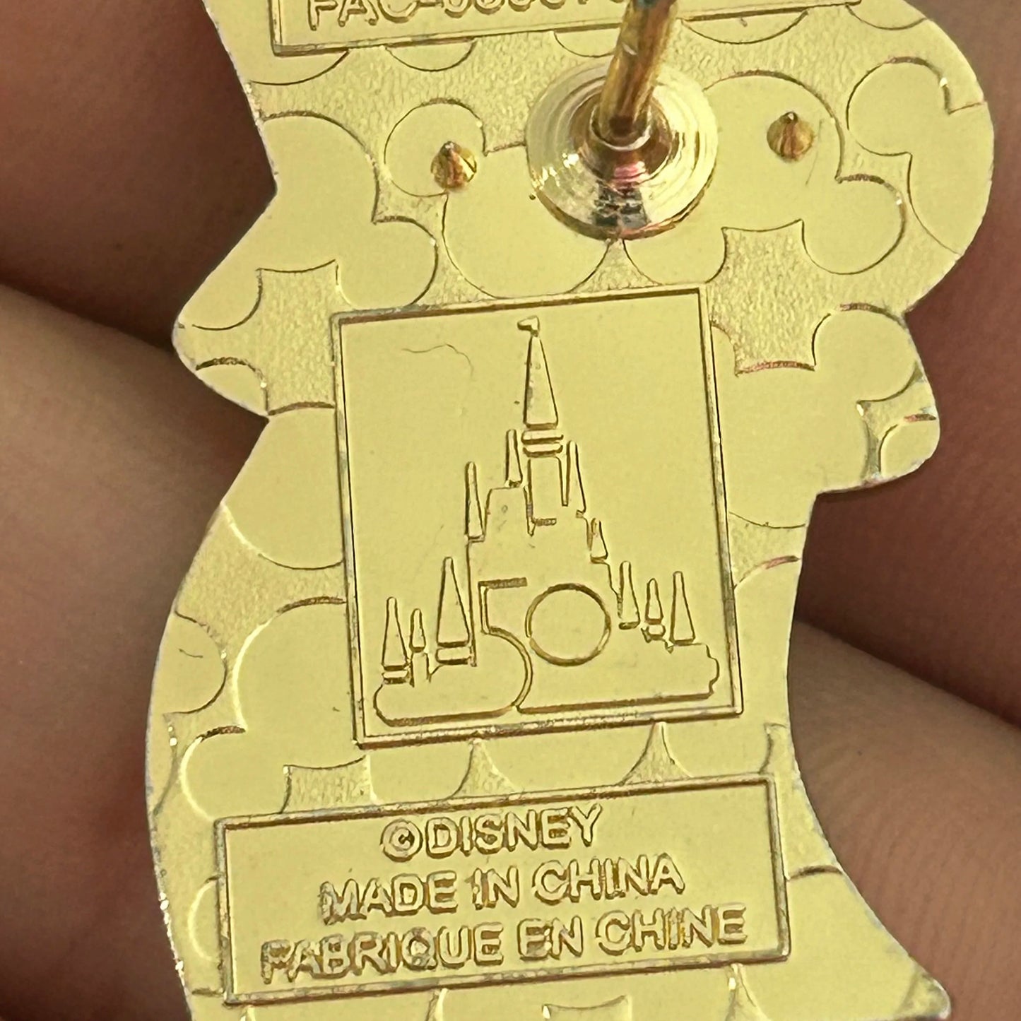 Disney 50th Anniversary Mr Dairy Pin