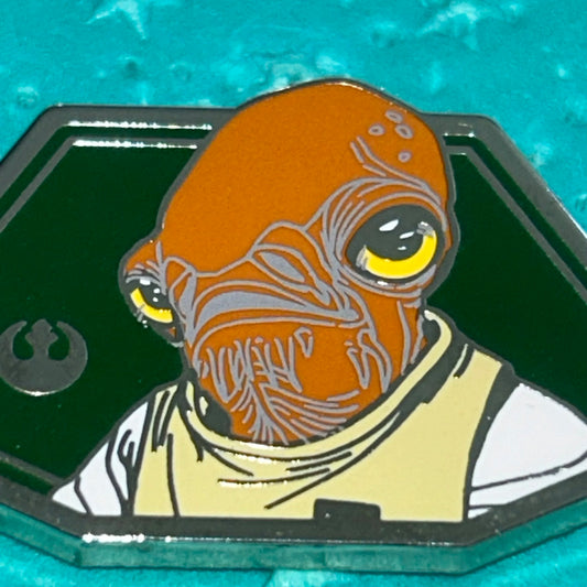 2020 - Admiral Akbar - Star Wars - Hidden Disney - Chaser Pin