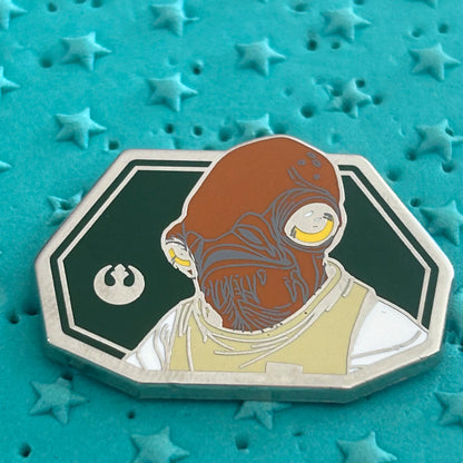 2020 - Admiral Akbar - Star Wars - Hidden Disney - Chaser Pin