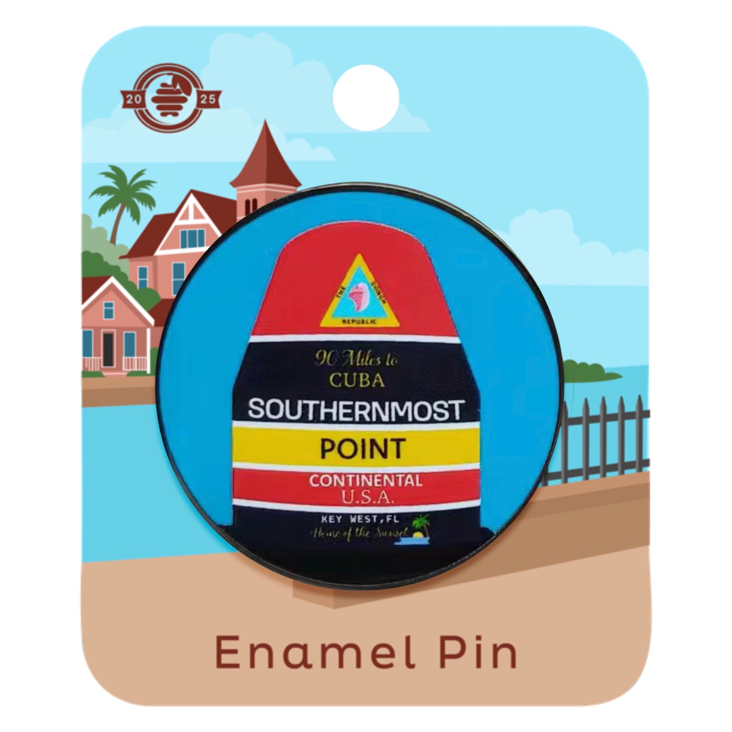 Southernmost Point Pin - Key West, Florida
