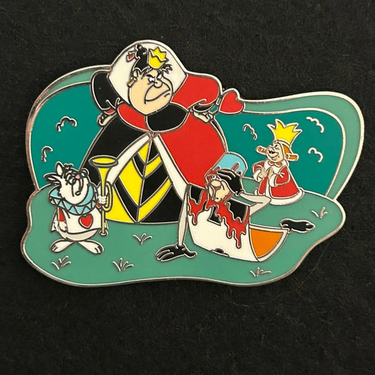 2024 - Queen of Hearts - In The Garden - Alice in Wonderland - Disney Pin