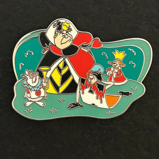 2024 - Queen of Hearts - In The Garden - Alice in Wonderland - Disney Pin