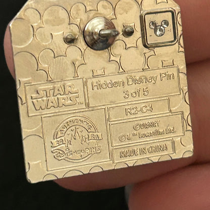 2024 - R2-C4 - Yellow and Blue Droid - Star Wars - Hidden Disneys Pin