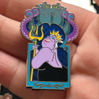 2024 - Full Set - Villains - Window - Mystery Series - 8 Disney Pins