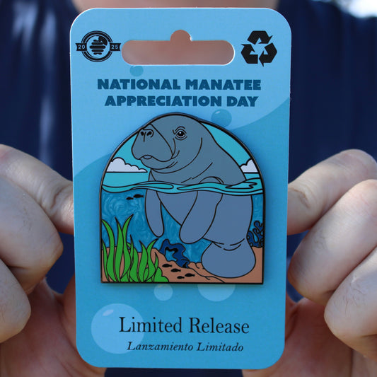 National Manatee Appreciation Day Pin