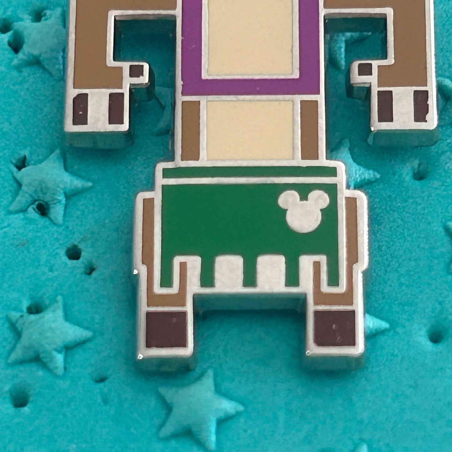 Timone Grass Skirt Pixel Hidden Mickey Pin