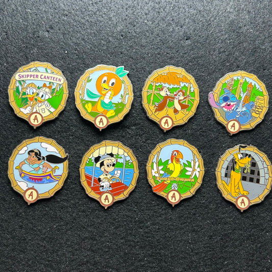 2024 - Adventureland - Full Set - Mystery Pins