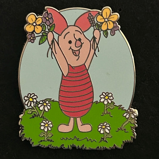 2024 - Piglet - With Flowers - Winnie the Pooh - Disney Pin