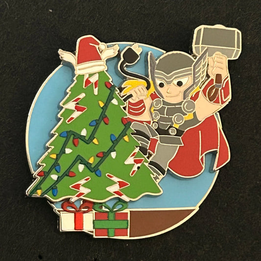 2024 - Thor - Decorating Christmas Tree - Marvel - Disney Pin on Pin