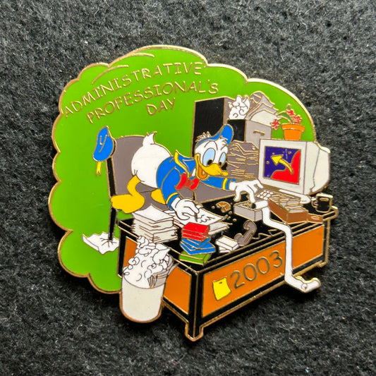 2003 - Donald Duck - Administrative Professionals Day - LE 3,000 - Disney Pin