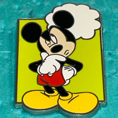 2022 Mickey Mouse thinking pin