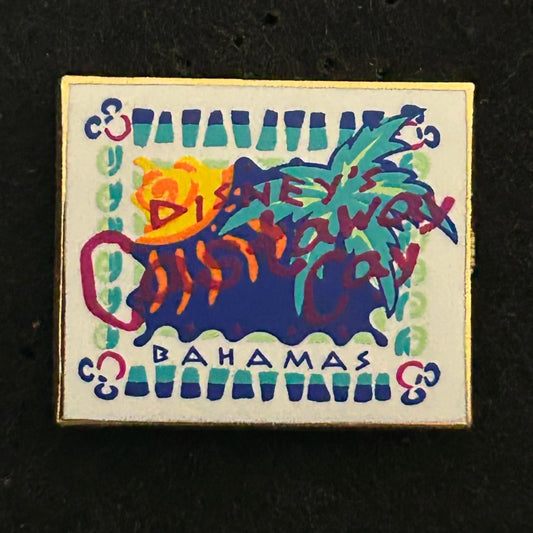Castaway Cay - Bahamas - Colorful - Disney Pin