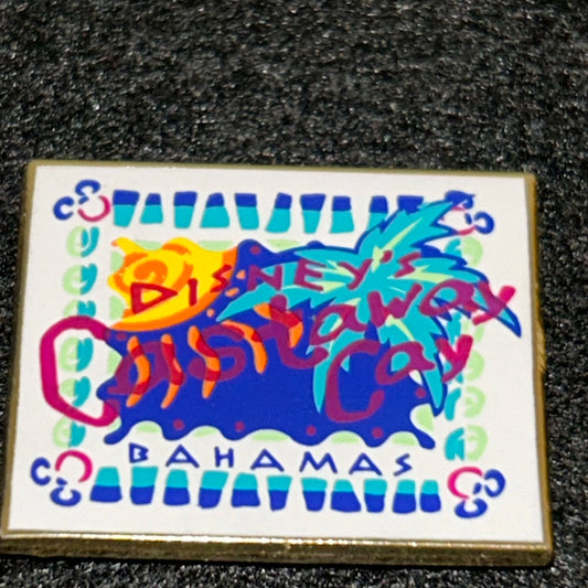 Castaway Cay - Bahamas - Colorful - Disney Pin