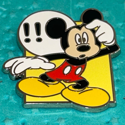 2022 Mickey Mouse exclamation mark pin