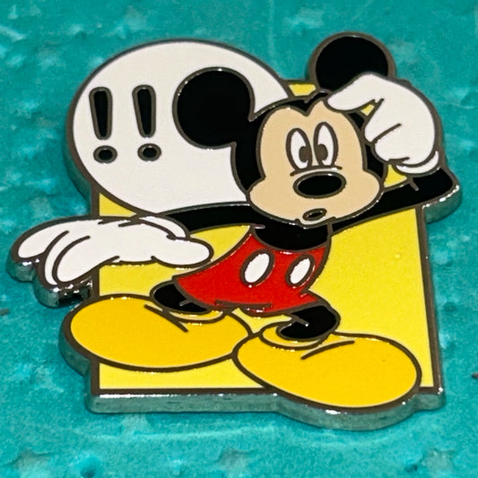 2022 Mickey Mouse exclamation mark pin