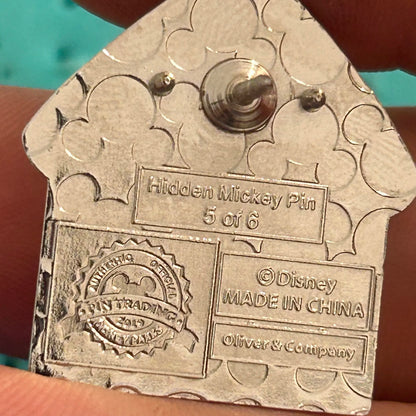 2019 - Dodger - Dog House - Hidden Mickey - Disney Pin
