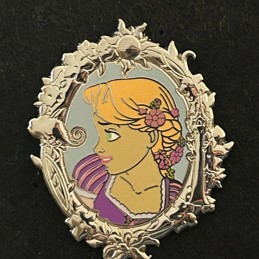 2024 - Rapunzel - Tangled - Side Profile - Portrait - Princess Series - Disney Pin