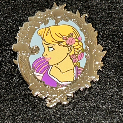 2024 - Rapunzel - Tangled - Side Profile - Portrait - Princess Series - Disney Pin