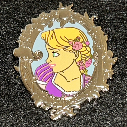 2024 - Rapunzel - Tangled - Side Profile - Portrait - Princess Series - Disney Pin