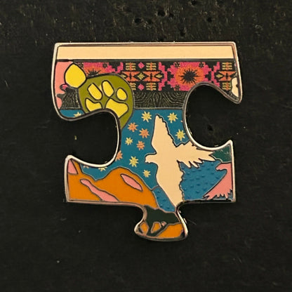2022 - DAK - OE - Puzzle Edge Piece - WDW - Disney Pin