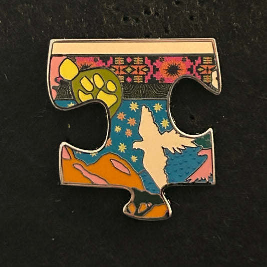 2022 - DAK - OE - Puzzle Edge Piece - WDW - Disney Pin