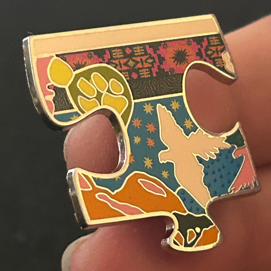 2022 - DAK - OE - Puzzle Edge Piece - WDW - Disney Pin