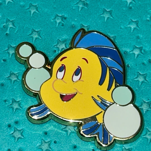 Loungefly Flounder Little Mermaid Pin