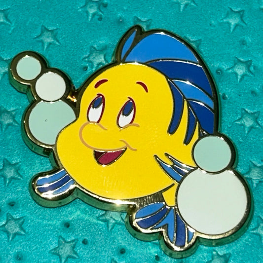 Loungefly Flounder Little Mermaid Pin