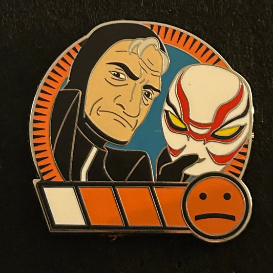 2024 - Professor Robert Callaghan and Yokai - Villain - Big Hero 6 - Mystery Pin