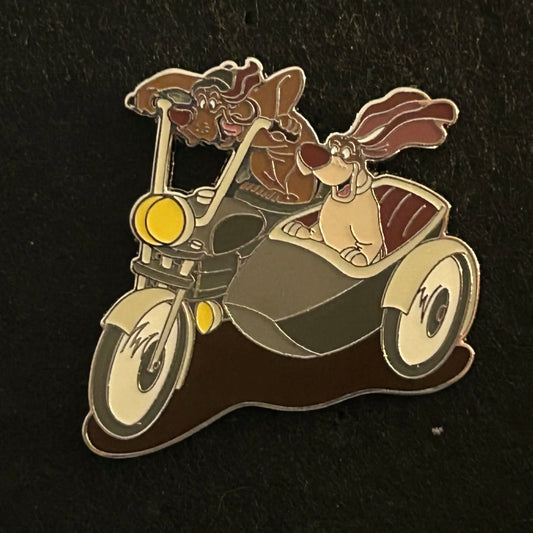 2023 - Napoleon and Lafayette - Driving in Sidecar - Dogs from Aristocats - Disney Pin