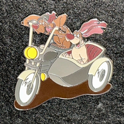 2023 - Napoleon and Lafayette - Driving in Sidecar - Dogs from Aristocats - Disney Pin