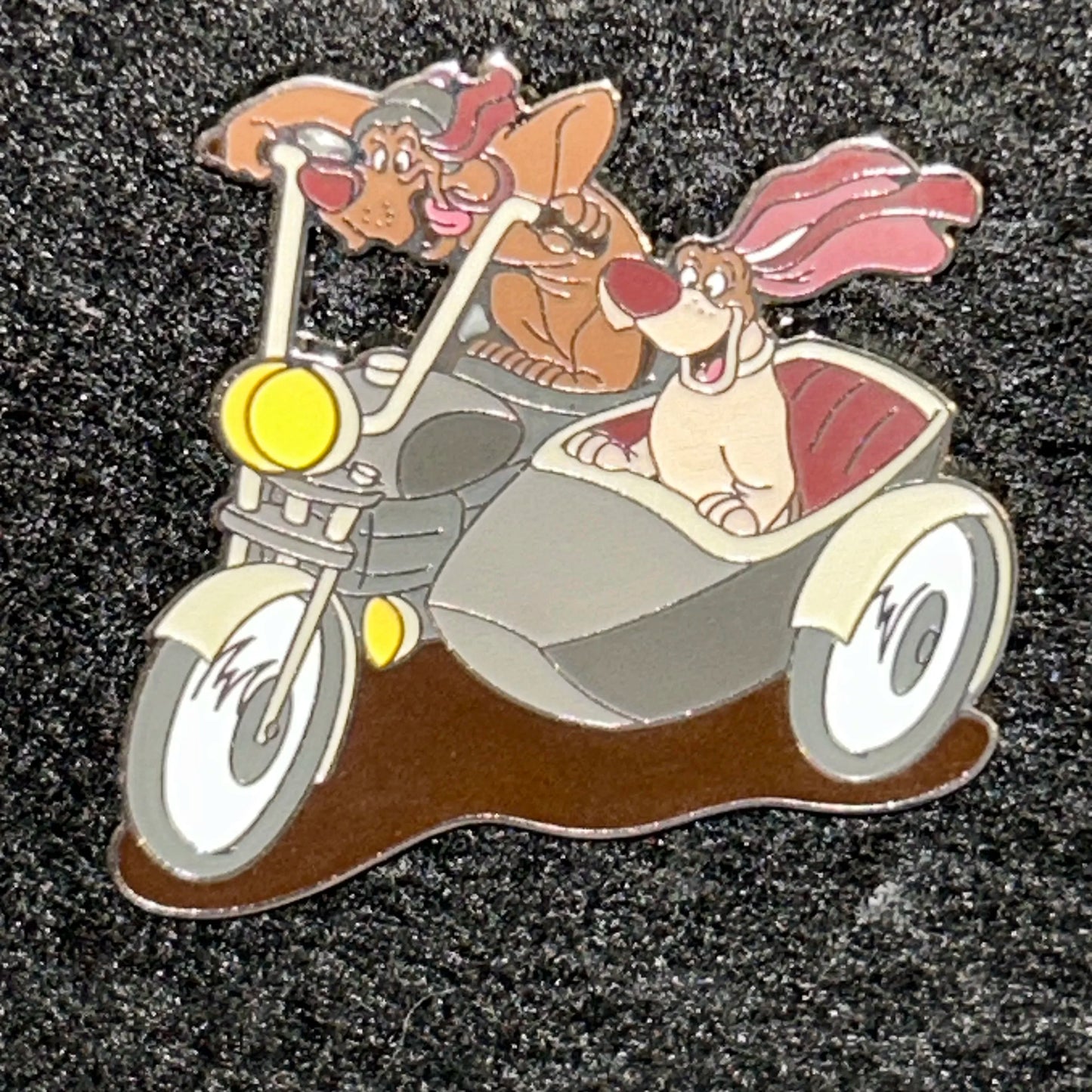 2023 - Napoleon and Lafayette - Driving in Sidecar - Dogs from Aristocats - Disney Pin