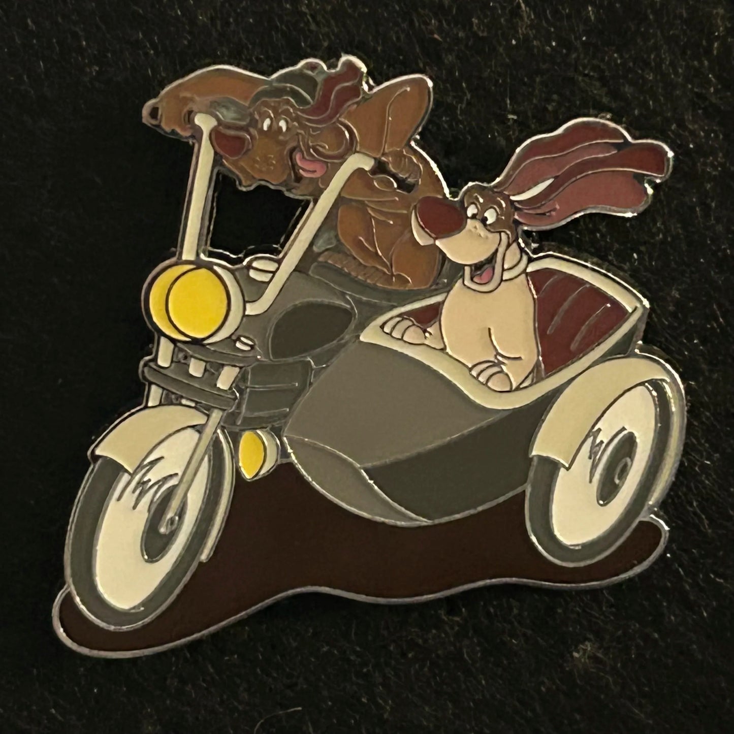 2023 - Napoleon and Lafayette - Driving in Sidecar - Dogs from Aristocats - Disney Pin