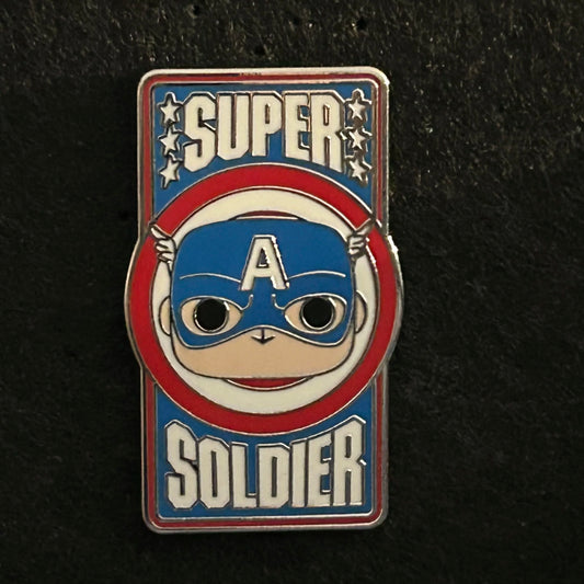 Loungefly - Captain America - Super Solider - Marvel - Disney Pin
