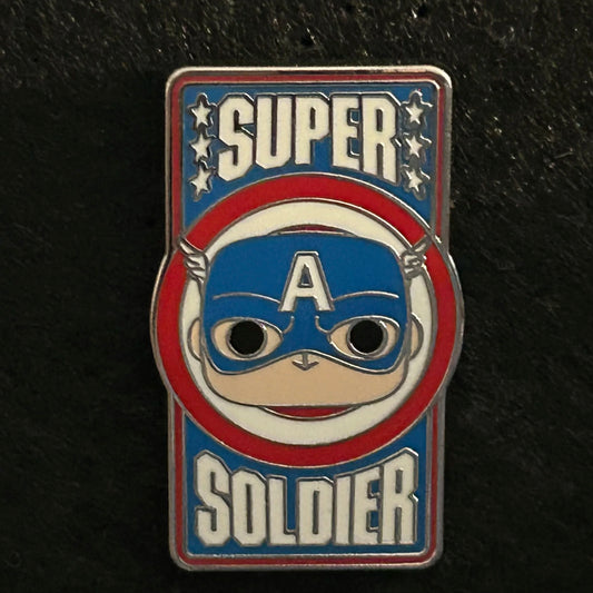 Loungefly - Captain America - Super Solider - Marvel - Disney Pin