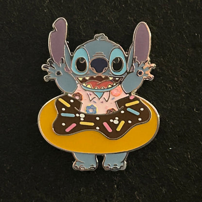 2024 - Stitch - Inside of Donut Hole - Stitchs Snack Attack Mystery Pin