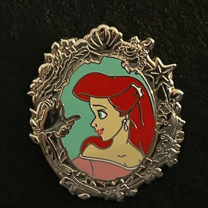 2024 - Ariel - The Little Mermaid - Princess Portrait - Side Profile - Disney Pin
